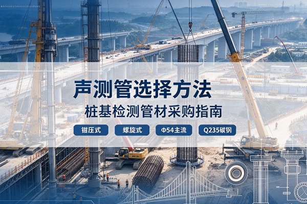 彭水声测管选型标准