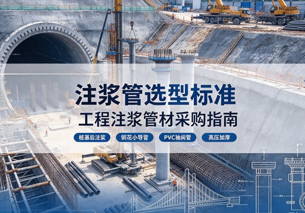 彭水注浆管选型标准